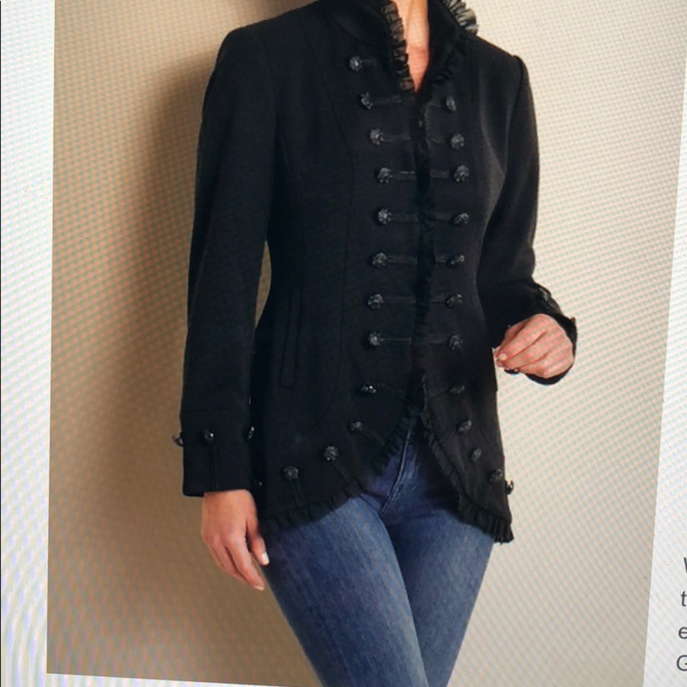 Soft Surroundings Stratford Twill Jacket Small